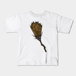 Witch Broom Kids T-Shirt